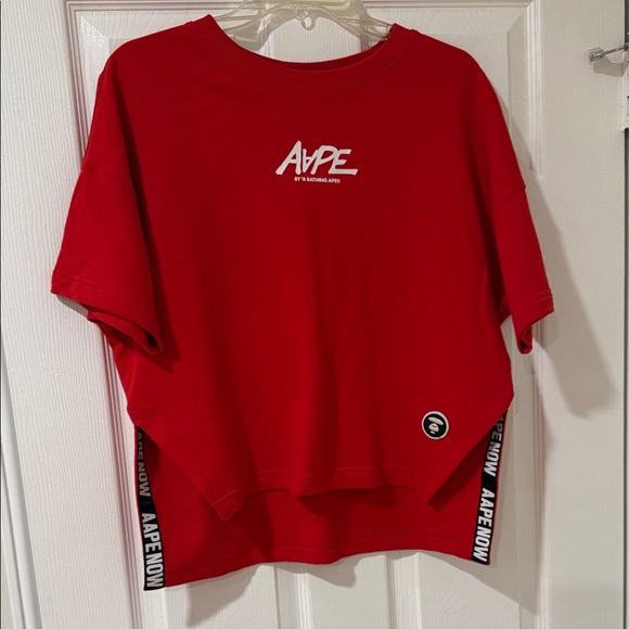 Women's Red Graphic T-Shirt - Picture 1 of 3